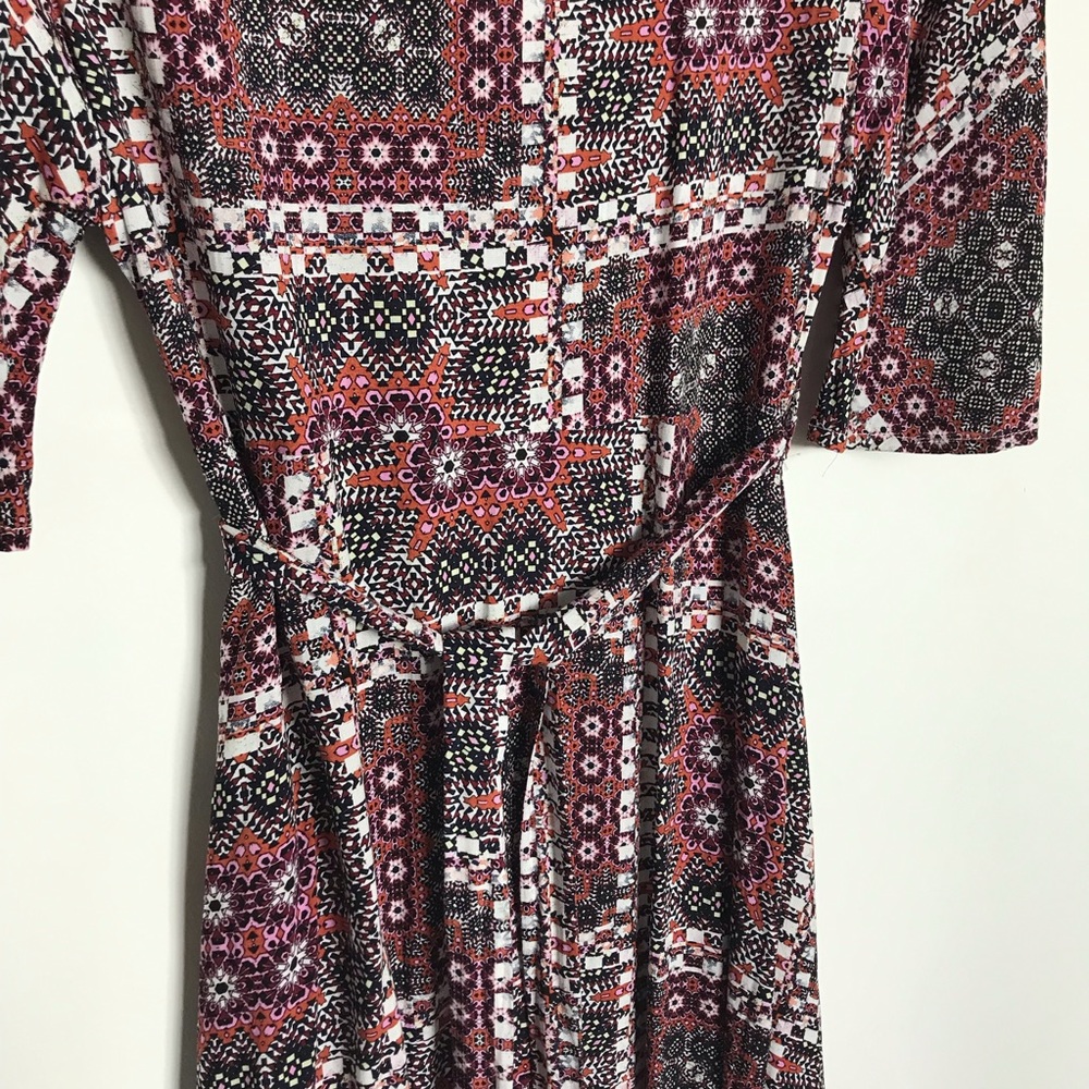 EARTHBOUND Multicolor Patterned Maxi Dress - Picture 6 of 6